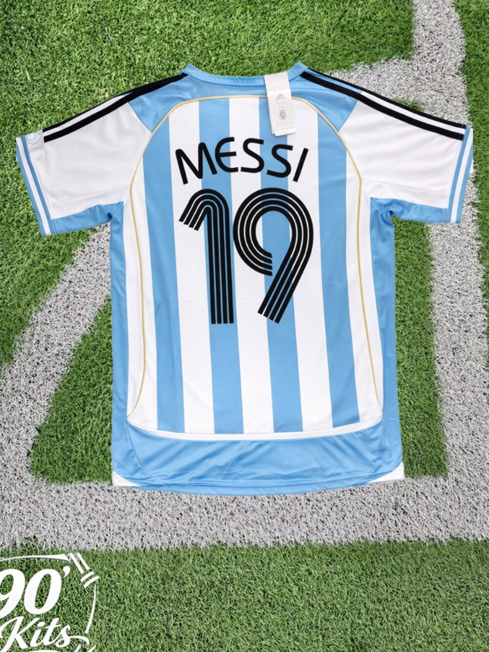 Argentina 2006 Messi Vintage Style Jersey